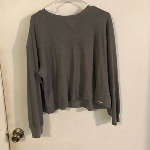 gray long sleeve